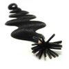 25 Strands Wavy Body Wave Micro Ring Links Locks Beads Keratin Stick I Tipped Pre Bonded Human Hair Extensions Color #1 (Black)