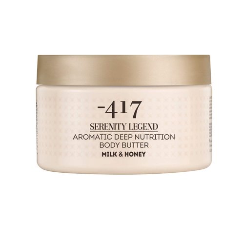 -417 Dead Sea Cosmetics Milk & Honey Deep Nutrition Body Butter For Dry Skin - Nourishes & Protects from UV Radiation - Softening Body Moisturizer - With Shea Butter & Aloe Vera - All Natural 8.4 oz