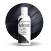 Adore Semi Permanent Hair Color - Vegan and Cruelty-Free Blue Hair Dye - 4 Fl Oz - 121 Jet Black (Pack of 1)