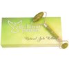 Jade Roller by BRILLIANT PEACE in beautiful Gift Box - relax and beautify with 100% genuine Jade stone facial massager beauty tool for eyes face and neck while rejuvenating skin and promoting wellness