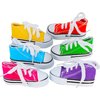 Bonka Bird Toys Pk12 Mini Sneakers 3" Long by 1.50" High by 1.25" Wide Parrot Foot Talon Cage Toy, Senegal, Ringneck, Pionus, and Similar
