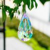 120mm Crystal Prism Suncatcher Window Hanging Sun Catchers AB Colored Crystals Faceted Prism Rainbow Maker Pendant