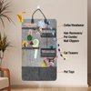 Xcdsxer Cat Teaser Toy Storage Hanging Bag, Wand Toy Holder and Cat Toy Organizer for Indoor Cats, Cat Toy Storage Box Ensuring Feline Safety and a Clutter-Free Home