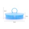 Gouccpu 2 Pack Hair Scalp Massager Shampoo Brush Shower Head Scrubber Cleanser Massage Comb for Hair Growth Ease Dandruff Removal and Head Relaxation for Women and Men or Pets (Blue)