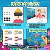 Pin The Pincers on The Turtle Game Ocean Birthday Party Supplies Decorations for Kids, Pin The Tail Game Under The Sea Birthday Party Supplies Classroom Activities Educational Games for Kids