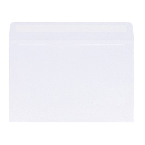 Office Depot® Brand Greeting Card Envelopes, 5 3/4" x 8 3/4", White, Box of 100
