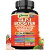 Parrox GLP-1 Booster Supplement with Akkermansia, L-Carnitine, Berberine (GlucoVantage), Chromium, Capsimax, Psyllium Husk, Probiotics & Vitamins D3, B6, B12, 20-in-1 Plant-Based Formula (60 Caps)