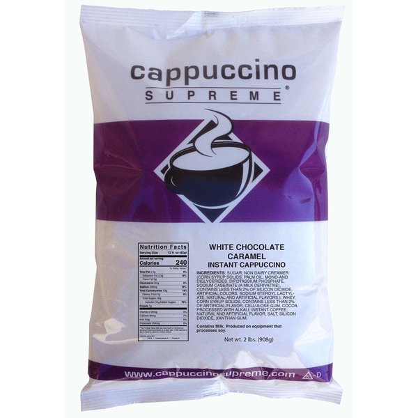 Cappuccino Supreme 2 lb bag White Chocolate Caramel Cappuccino Mix