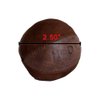 Hide & Drink, Set of 3 Juggling Balls, Equipment, Professional Style with Great Feel, Panel Design, Full Grain Leather, Handmade, Bourbon Brown