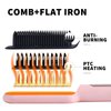 Generic VKIK Hair straightening Brush, Pink