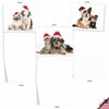 The Best Card Company - Variety Pack of 20 Blank Christmas Greeting Cards with Envelopes, Humor Holiday Assortment for Men and Women (10 Designs, 2 Each) - Christmas Copy Cats AM6596XSB-B2x10