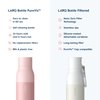 LARQ Bottle PureVis 17 oz - Self-Cleaning and Insulated Stainless Steel Water Bottle with UV Water Purifier and Award-winning Design | Reusable & Travel Friendly, Himalayan Pink