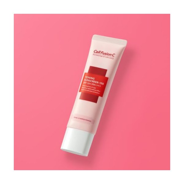 [Cell Fusion C] Toning Sunscreen 100-50ml (SPF50+ PA++++) Brightening and Improving Skin Tone