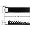 Ernst Manufacturing Gripper Stubby Wrench Organizer, 11 Tool, Black