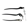 Leadigol Vintage Hair Stick Creativity Sweet Women's Accessories Tassel Wooden Cloud Simplicity Handmade Hair Fork
