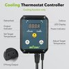 BN-LINK Digital Cooling Thermostat Controller for Cooling Device Circulation Box Fans 40-108F 8.3A 1000W