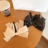 2Pcs Big Bow Banana Hair Clips, Ribbon Bow Ponytail Claw Clips, Cute Decorative Banana Hairpins, Bowknot Banana Hair Barrettes for Women Girls Hair Accessories