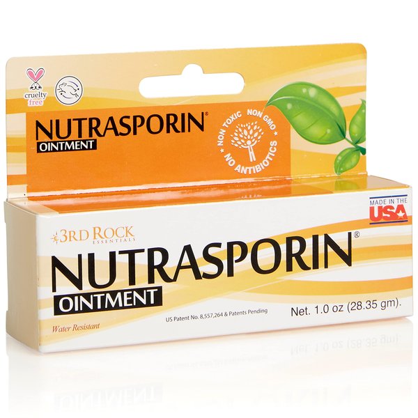3rd Rock Essentials | Nutrasporin Ointment | Non Antibiotic First Aid Ointment | All Natural Personal Care (1.0 oz | Single)