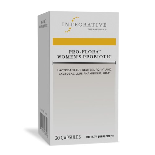 Integrative Therapeutics Pro-Flora Women's Probiotic - Lactobacillus rhamnosus GR-1 and Lactobacillus reuteri RC-14 Strains - Urogenital and Women's Health Support Supplement* - 30 Capsules