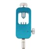 IORMAN DIN Valve Scuba Adapter 4500psi High Pressure PCP Paintball HPA Tank Fill Station (Stainless Steel Braided-Blue)