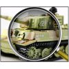 Cheerwing 1:72 German Tiger I Panzer Tank Remote Control Mini RC Tank with Rotating Turret and Sound