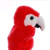 Plush Parrot Hand Puppets Birds Stuffed Animals Toys for Imaginative Pretend Play Storytelling Red