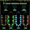 8PCS Christmas Accessories, 3 Modes Christmas Light Up Necklace, LED Christmas Kids Party Favors, 6 Bulbs Christmas Necklaces That Light Up Snowflake Xmas Tree Glow Necklaces for New Year Party