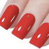 Vishine Gelpolish Manicure DIY Long-lasting Gel Nail Polish Lacquer Shiny Color UV LED Soak Off Orange Red(1022)