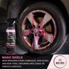 Magic Shield Iron Remover | All-in-One Formula for Cleaning Iron, Fallout, and Wheels | Use Before Clay, Wax or Car Wash | Remove Iron Particles in Car Paint, Motorcycle, RV & Boat (16oz)