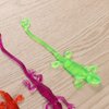 Stretchy Sticky Lizards Toys Elastic Lizard Toys Stretchy Sticky Animal Toys for Party Favors, Birthday , Classroom Prizes, Goodie Bag, 12Pcs