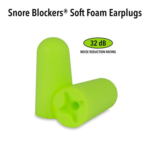 Macks Snore Blockers Soft Foam Earplugs, 12-Pair (Pack of 2)