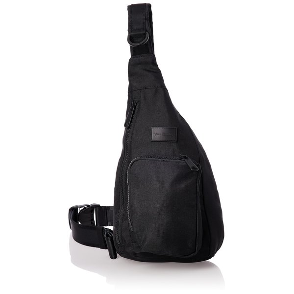 Vera Bradley Women's Recycled Lighten Up Reactive Mini Sling Backpack, Black, One Size