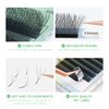 ANNAFRIS 3D Premade Fan W Shape Clover Eyelash Extensions 0.07 D Curl 8-14mm Mix Volume Self Fanning W Lash Extensions Makeup Supplies Professional Use(0.07 D, 8-14mm Mix)