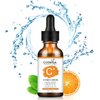 Cosmida Vitamin C Face Serum with Hyaluronic Acid,Anti Aging Skin Brightening Serum for Dark Spots,Acne,Wrinkles to Visibly Glow,Korean Skin care Ferulic Acid serum for Sensitive Skin
