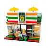 General Jim's Build Your Urban Oasis Gulp & Go' Modular Convenience Store & Gas Station Building Blocks Set – 320-Piece Creator Street Kit – Perfect for Imaginative Play & Cityscapes!