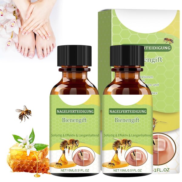 Furzero Nail Defense Bee Venom Treatment Serum,Nail Growth and Repair Serum