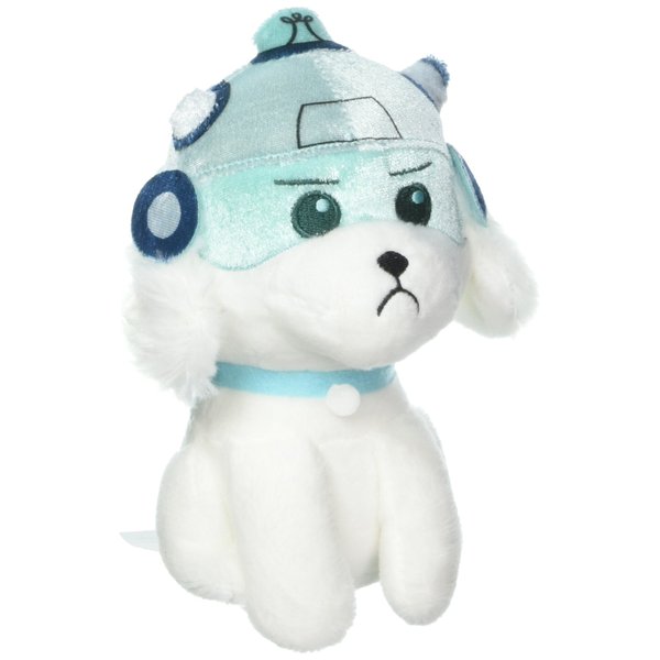 Funko Galactic Plushies: Rick and Morty Snowball with Helmet Plush Collectible Figure, Multicolor