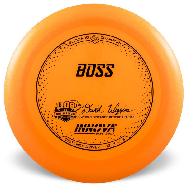 INNOVA Disc Golf - Blizzard Champion Boss Distance Driver | World Record Distance