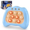 Infowush Pop Fidgets Game Toys,Handheld Game for Kids 6-8,Quick Push Game,Bubble Stress Pop Light Up Game Birthday Gifts for Boys Girls Teens Light Blue