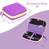 ProCase Hard Playing Card Game Carrying Case, Travel Storage Box Holds 300+ Trading Cards, Bag Holder for Classic Board Game UNO, Five Crowns，SKYJO, PlayMonster and More (Case Only) -Purple