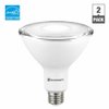 EcoSmart 120W Equivalent Daylight PAR38 Dimmable LED Flood Light Bulb (2-Pack)