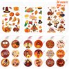 Joy Bang 300 PCS Thanksgiving Stickers for Kids, 24 Sheets Happy Thanksgiving Stickers Turkey Stickers Fall Stickers for Children, Friends Giving Thanksgiving Party Supplies Favors Crafts Gifts