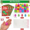 ANPHILE Christmas Hatching Dinosaur Eggs, Christmas Goodie Bag Fillers in Bulk Christmas Party Supplies Favors, Christmas Gifts for Kids School Classroom
