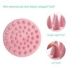 Dr.Pedi Scalp Massager Scalp Scrubber Hair Shampoo Brush Scalp Brush Hair Scrubber Scalp Massager for Hair Growth Dandruff Removal Silicone Deep Scalp Cleansing and Relax Scalp Light Pink