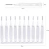 20PCS Shower Head Cleaning Brush, Anti-Clogging Shower Nozzle Cleaning Brush Multifunctional Hole Cleaning Brush Small Cleaning Brush for Pore Small Nozzle Keyboard Nylon Bristle Cleaner