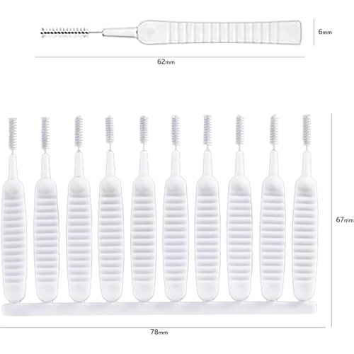 20PCS Shower Head Cleaning Brush, Anti-Clogging Shower Nozzle Cleaning Brush Multifunctional Hole Cleaning Brush Small Cleaning Brush for Pore Small Nozzle Keyboard Nylon Bristle Cleaner
