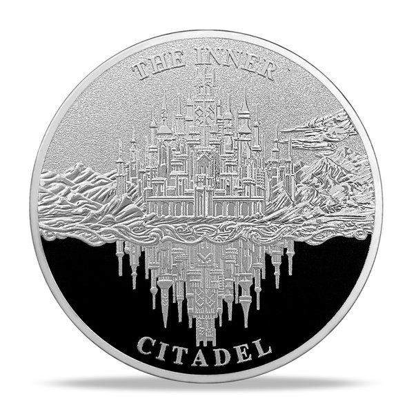 Dissymmetry Citadel Challenge Coin | Stoics Philosophy Medallion | Embrace Your Inner Fortress of Strength and Resilience | Appreciation Gift for Philosophers, Thinkers, and Wisdom Seekers