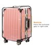 FABULWAY 3PCS Clear PVC Suitcase Cover Protectors Transparent Luggage Cover Waterproof Wheeled Suitcase Dust Cover Dustproof Travel Luggage Sleeve Protector 20"+24" 28" (3PCS Upgraded)