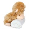 Ice King Bear Newborn Little Golden Monkey Stuffed Animal Plush Toy (with Bath Towel)