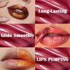 Maydear Metallic Liquid Lipstick, 6 Colors Shimmer Lip Gloss Set for Women, Long-Wear, Diamond Glitter Finish, Pearl Glam Lip Stain Makeup for Dress-Up, Cosplay, Halloween
